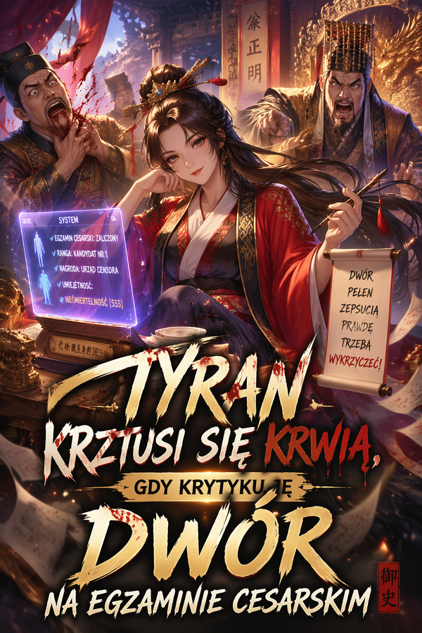 Tyran krztusi się krwią, gdy krytykuję dwór na egzaminie cesarskim