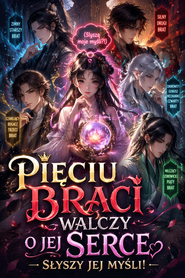 Pięciu braci walczy o jej serce – słyszy jej myśli!