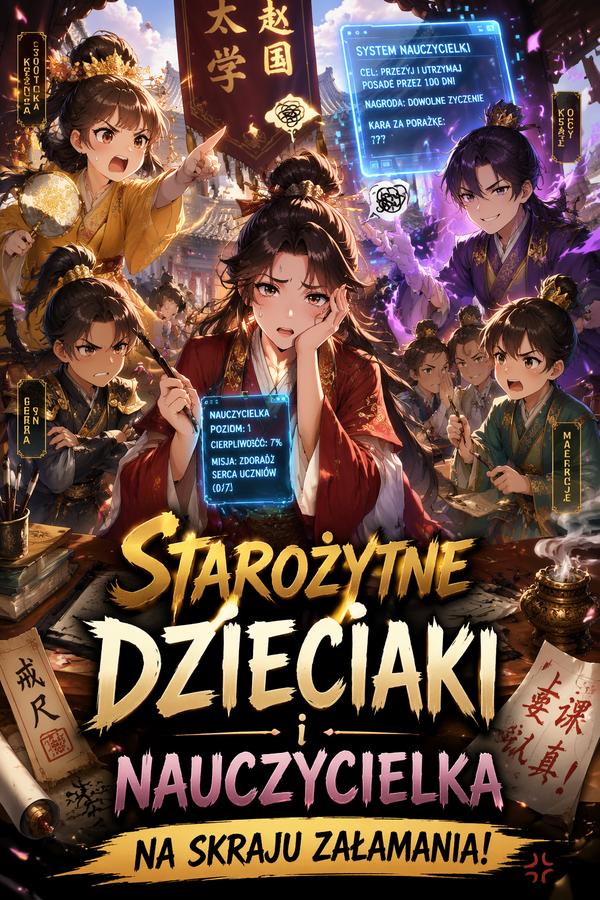 Starożytne dzieciaki i nauczycielka na skraju załamania!