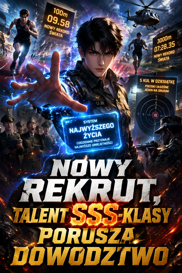 Nowy rekrut, talent SSS-klasy porusza dowództwo