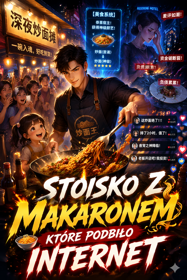 Stoisko z makaronem, które podbiło internet