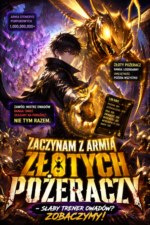 Zaczynam z armią Złotych Pożeraczy – słaby trener owadów? Zobaczymy!