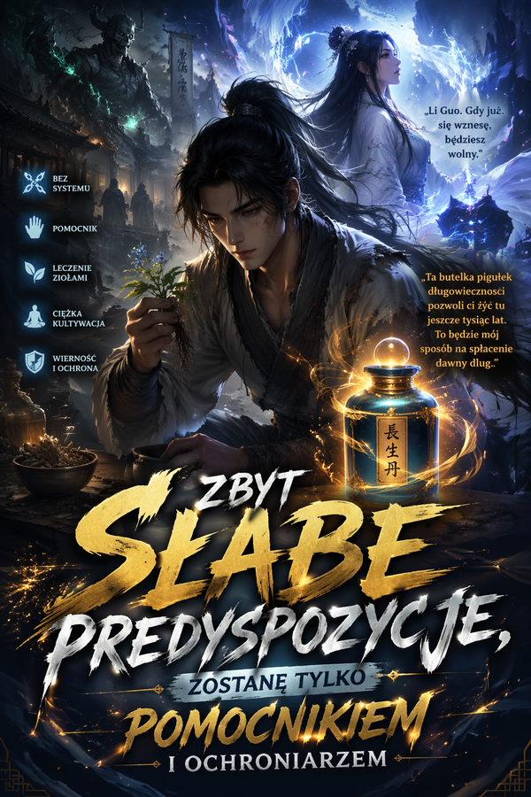 Zbyt słabe predyspozycje, zostanę tylko pomocnikiem i ochroniarzem