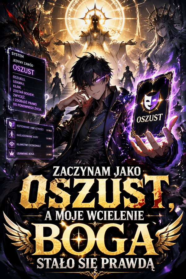 Zaczynam jako oszust, a moje wcielenie boga stało się prawdą