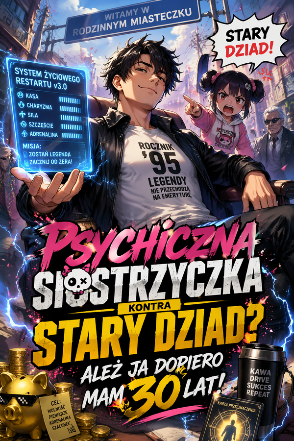 Psychiczna Siostrzyczka kontra Stary Dziad? Ależ ja dopiero mam 30 lat!