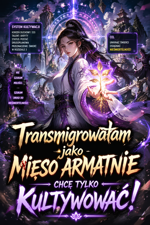 Transmigrowałam jako mięso armatnie – chcę tylko kultywować!