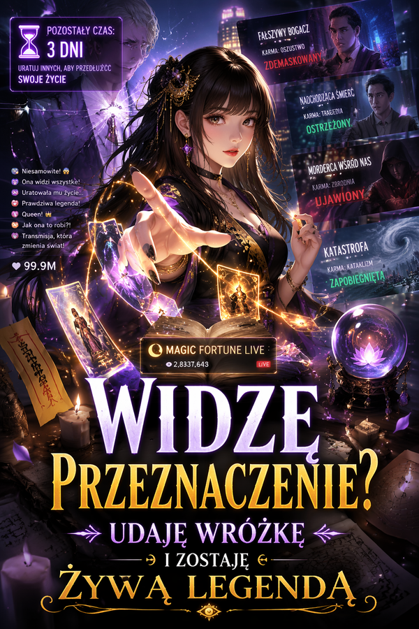 Widzę przeznaczenie? Udaję wróżkę i zostaję żywą legendą