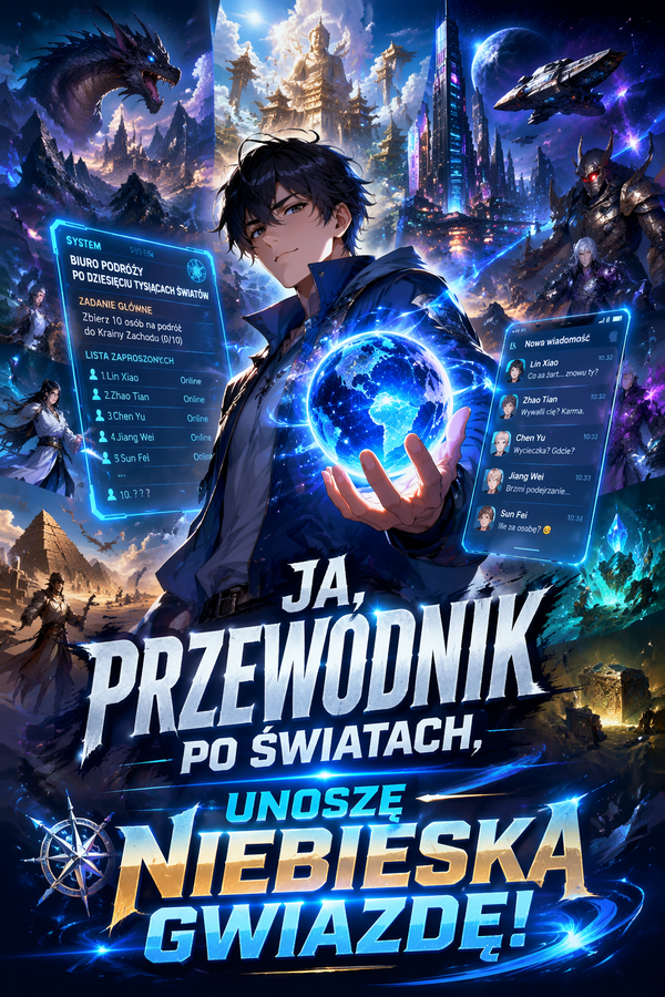 Ja, przewodnik po światach, unoszę Niebieską Gwiazdę!