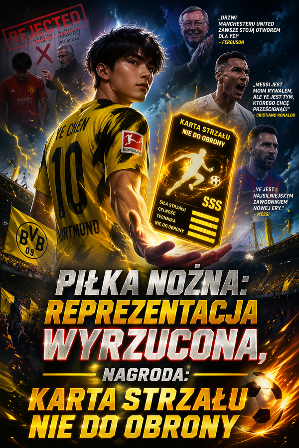 Piłka nożna: Reprezentacja wyrzucona, nagroda: karta strzału nie do obrony