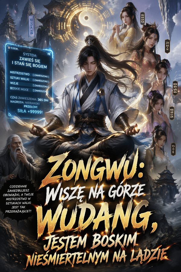 Zongwu: Wiszę na górze Wudang, jestem boskim nieśmiertelnym na lądzie