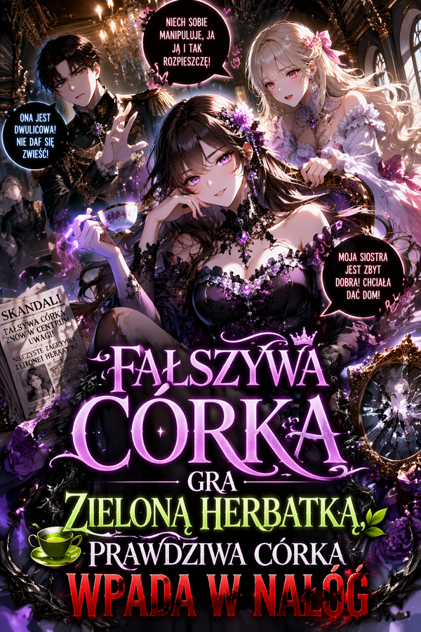 Fałszywa córka gra zieloną herbatką, prawdziwa córka wpada w nałóg