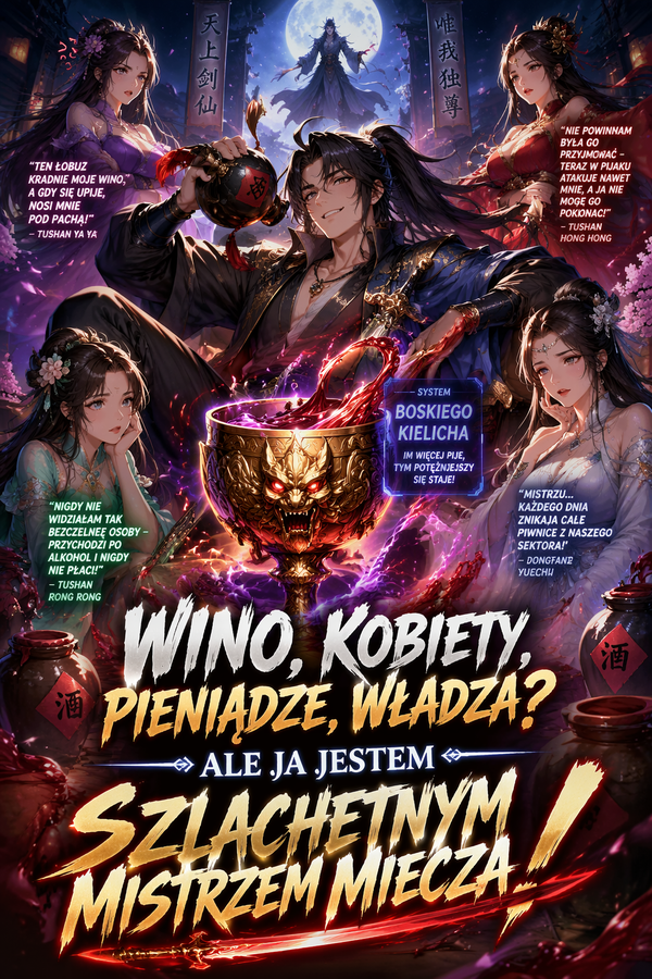 Wino, kobiety, pieniądze, władza? Ale ja jestem szlachetnym mistrzem miecza!