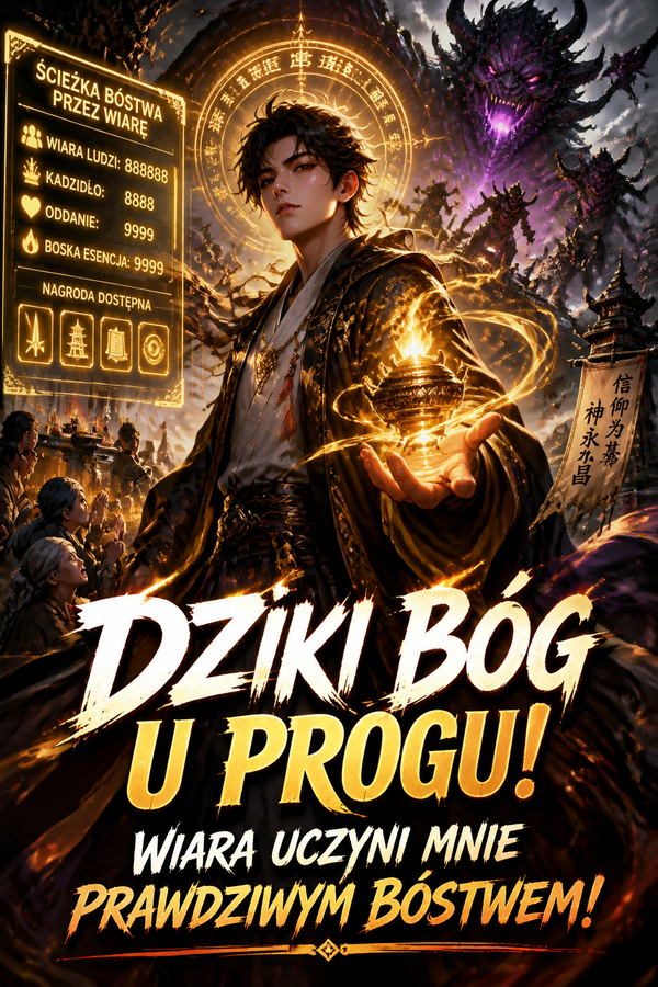 Dziki bóg u progu! Wiara uczyni mnie prawdziwym bóstwem!