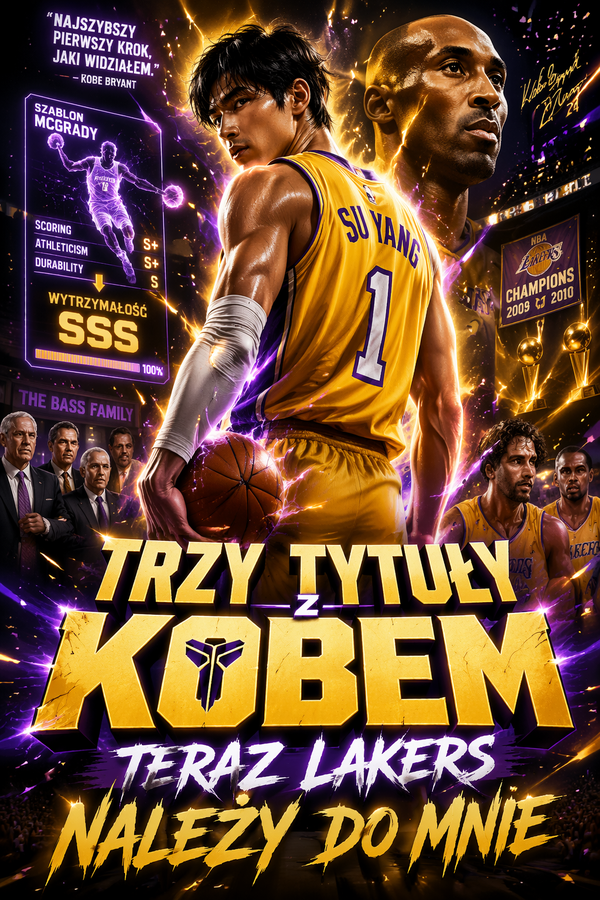 Trzy tytuły z Kobem – teraz Lakers należy do mnie